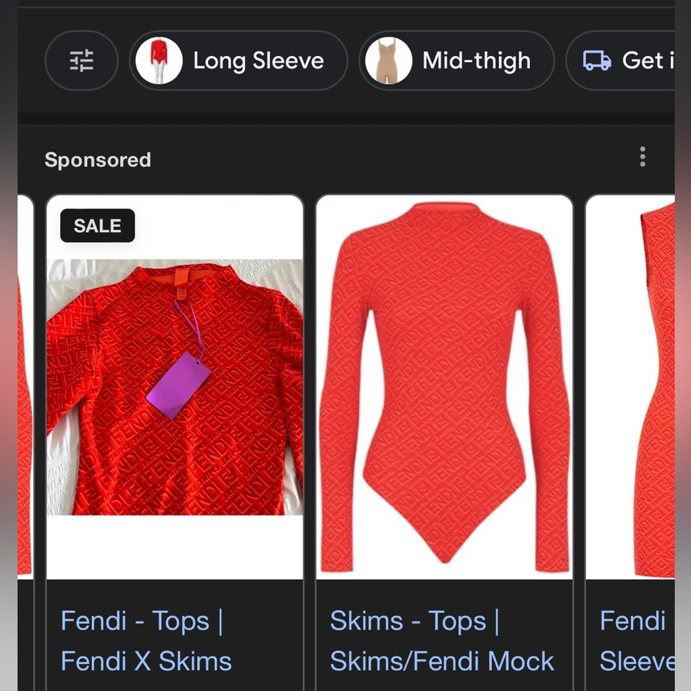 SKIMS FENDI